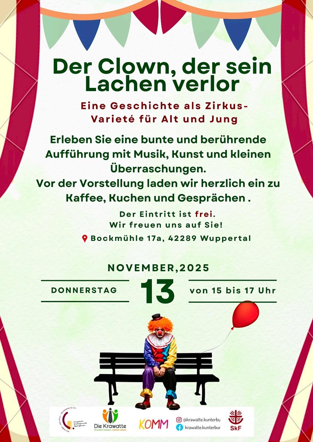 Einladung Zirkusaufführung