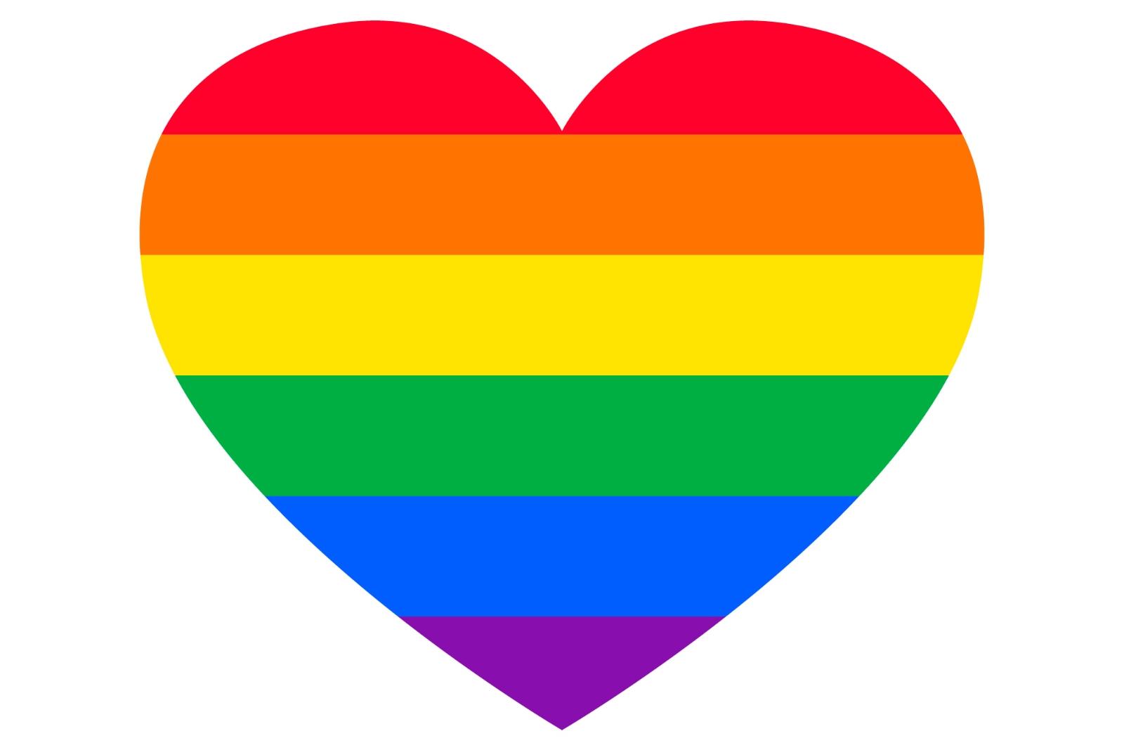 LGBTQ Herz