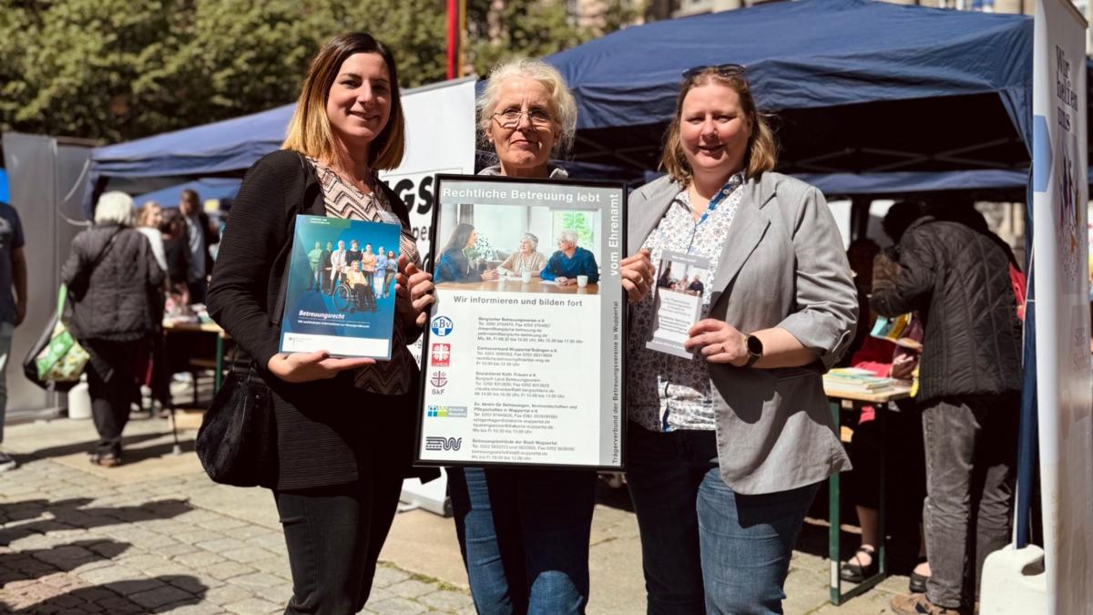 Trägerverbund bei der Veranstaltung 'Wuppertal barrierefrei 2025'