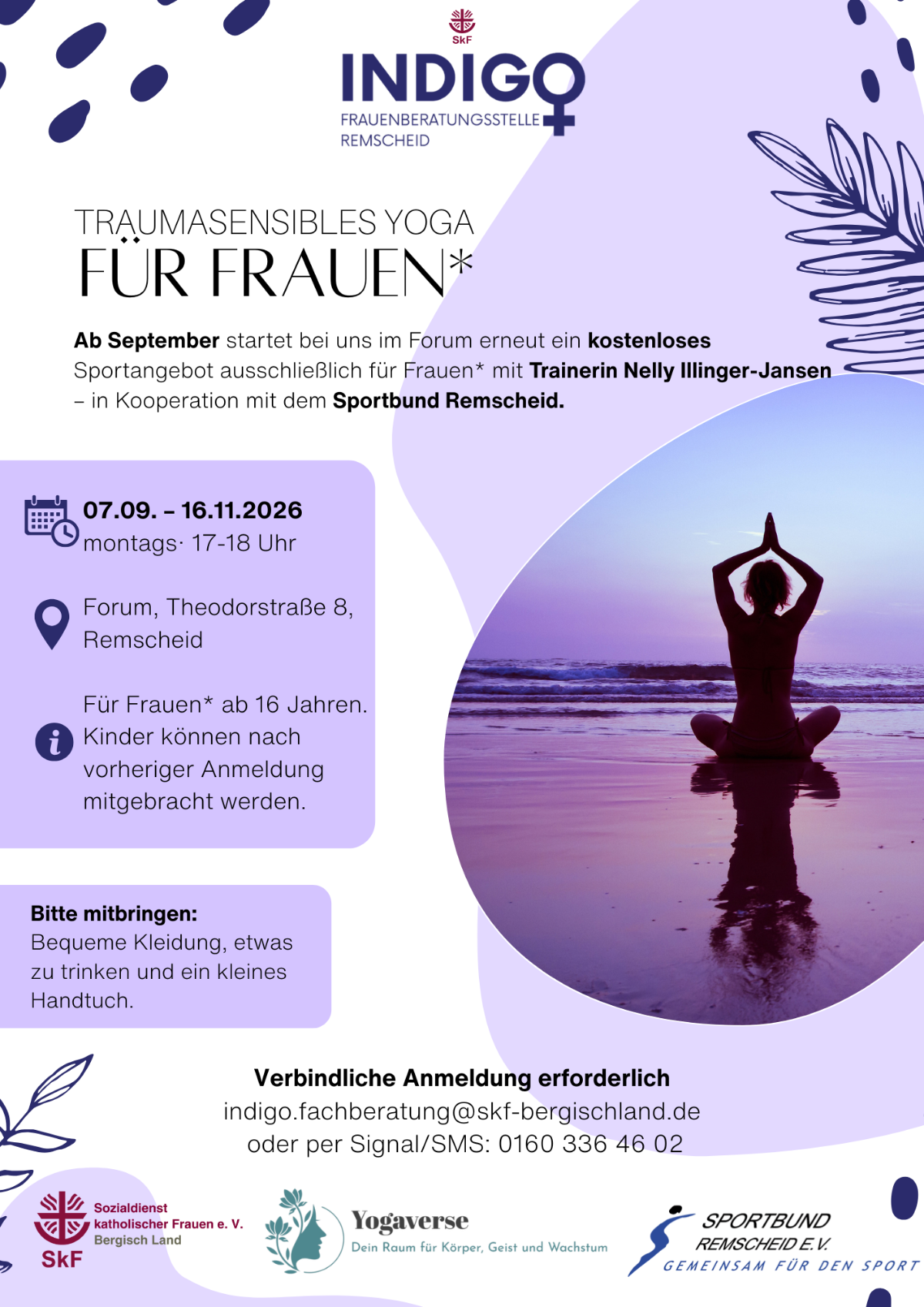 INDIGO Yoga Flyer