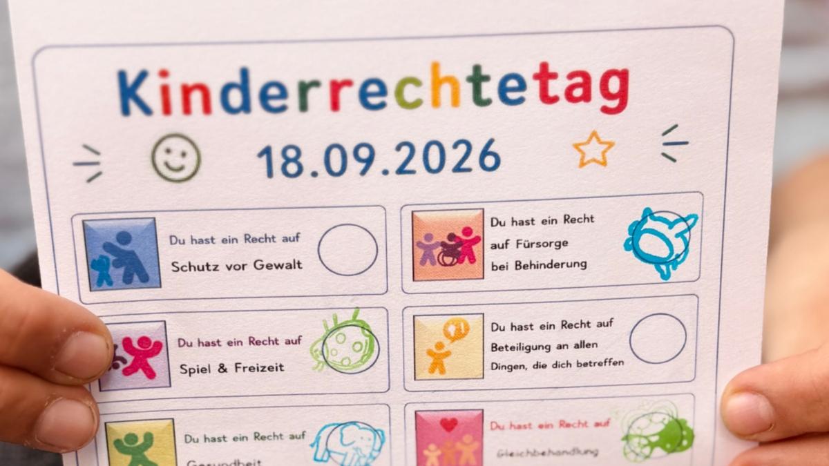 Stempelkarte Kinderrechtetag