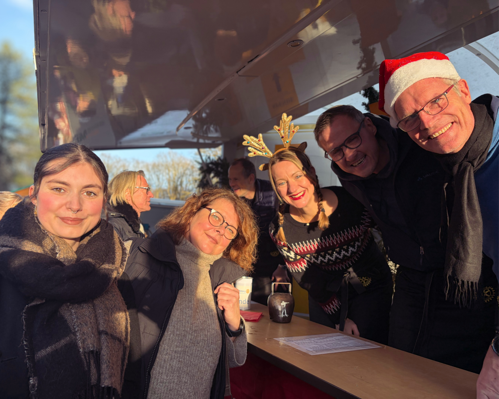 Glühweinstand am Toelleturm